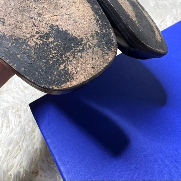 Via Spaga black block heels size 7 - Picture 7 of 8